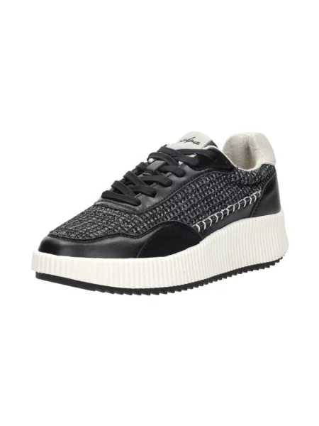 Sneakersy Palpa skórzane czarne