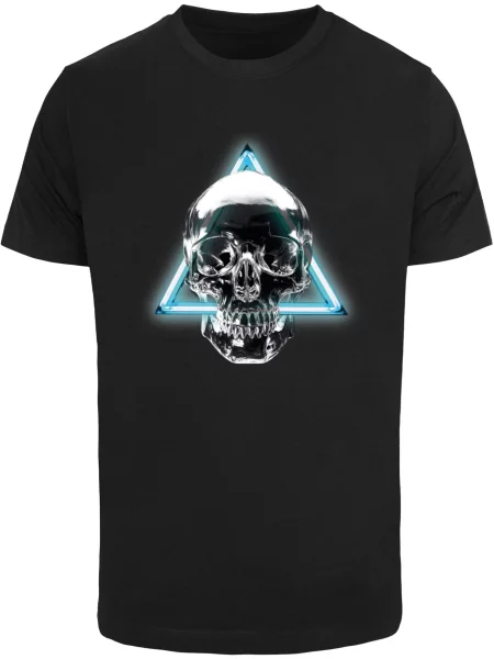 Mister Tee Tricou Neon Skull mai multe culori negru