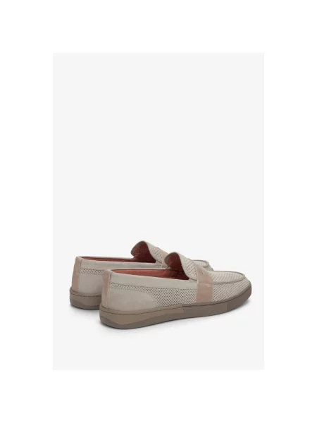 Лоферы Estro серые