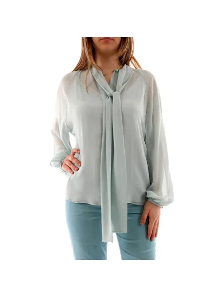 Bluză Maxmara Studio albastru