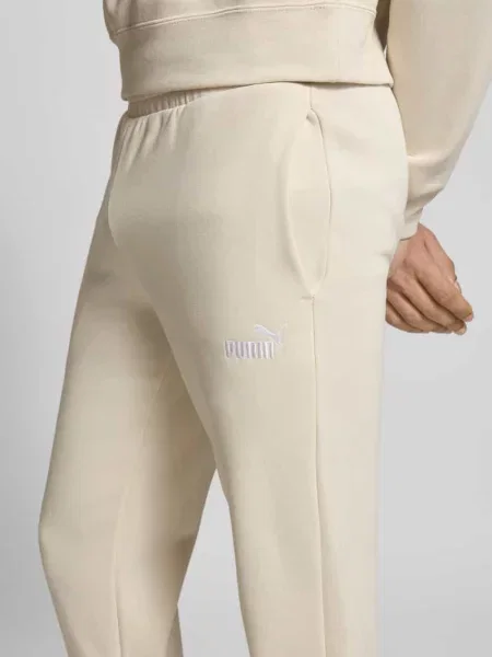Spodnie dresowe z wyhaftowanym logo Puma Performance biały