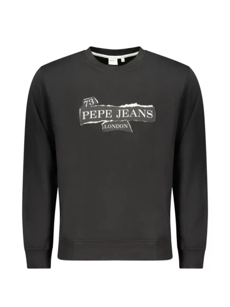 Hanorac Pepe Jeans cu imagine negru