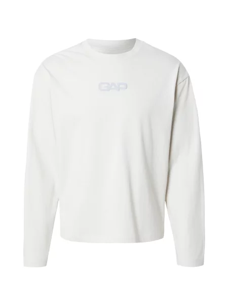 GAP Tricou albastru pastel / deschis gri