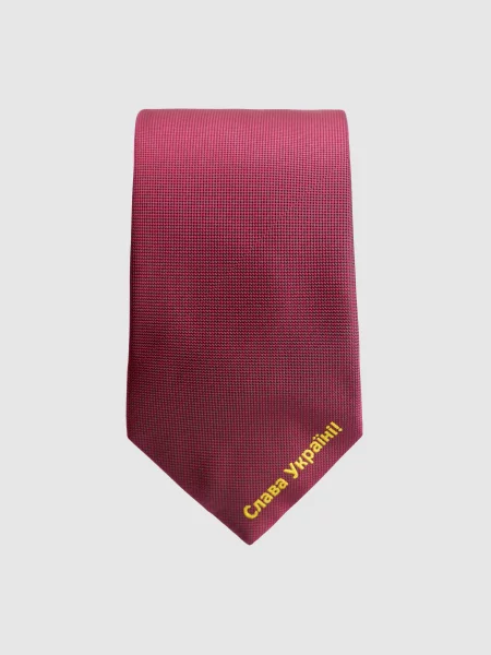 Галстук Arber бордовый