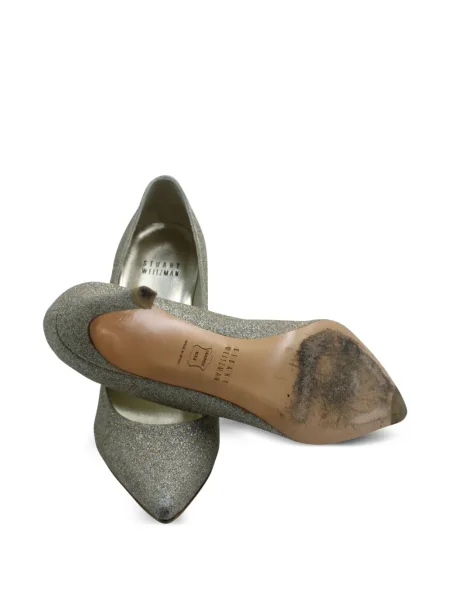 Pantofi cu toc Stuart Weitzman gri