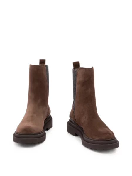 Botine Brunello Cucinelli maro