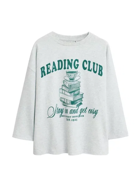 Next Tricou / verde gri