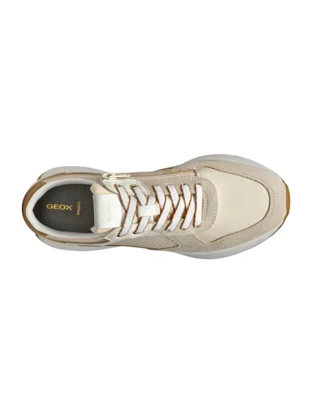 Sneakersy Geox beżowe