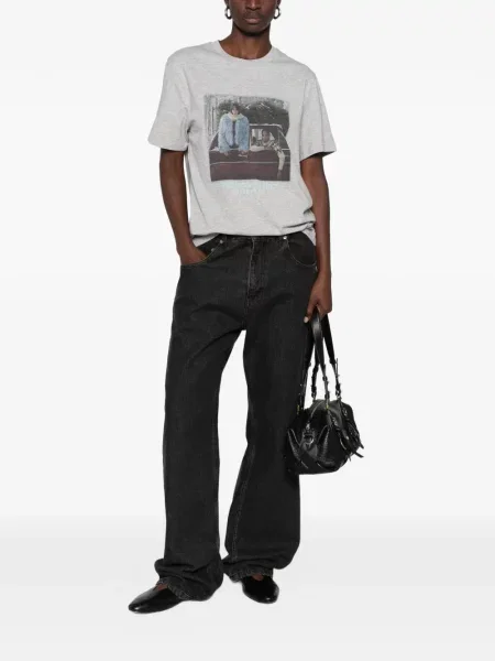 Tricou Elite cu imagine gri