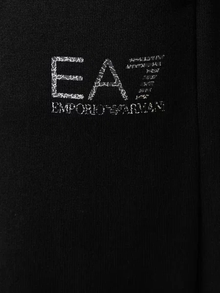 Emporio Armani melegítő szett női pamuttal fekete