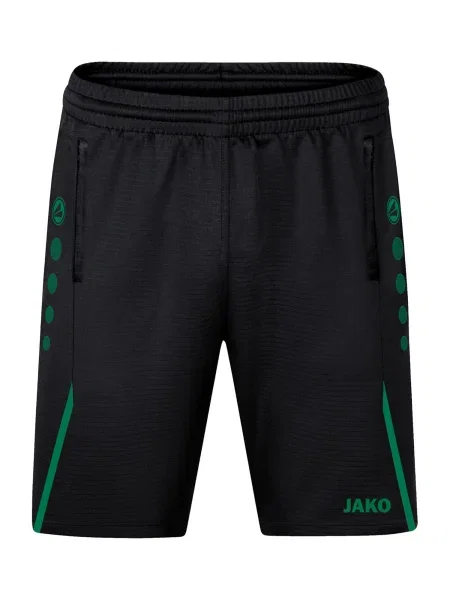 JAKO Pantaloni sport Challenge verde iarbă negru