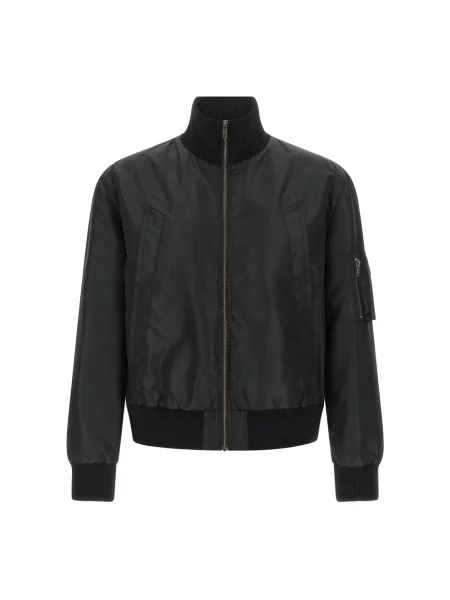 Kurtka bomber Mm6 Maison Margiela czarny