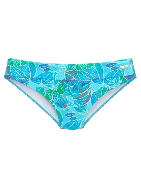 SUNSEEKER Slip costum de baie turcoaz / albastru aqua alb