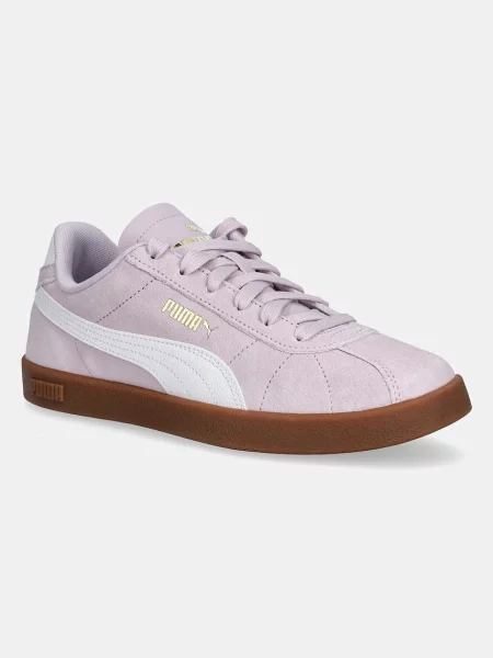 Велурени маратонки Puma Puma Club II лилаво виолетово