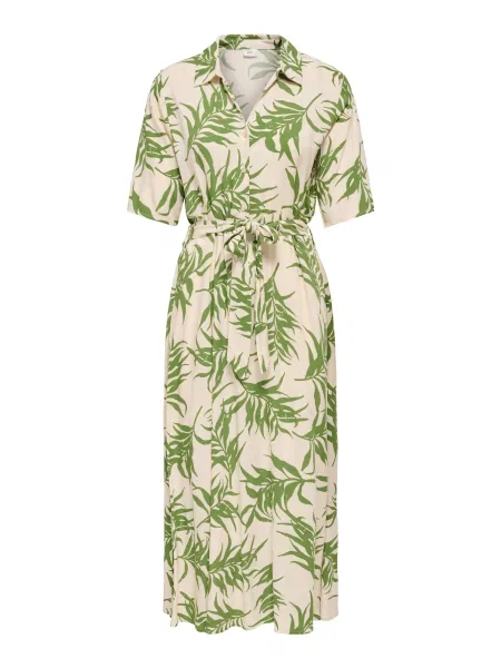 JDY Rochie tip bluză JDYSTARR / verde bej