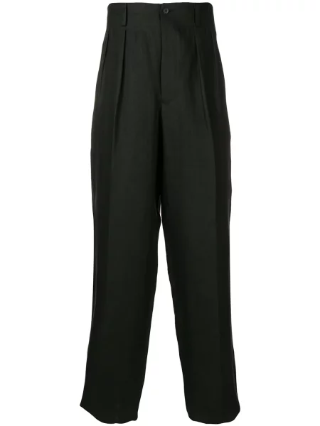 Дънки straight leg Yohji Yamamoto черно