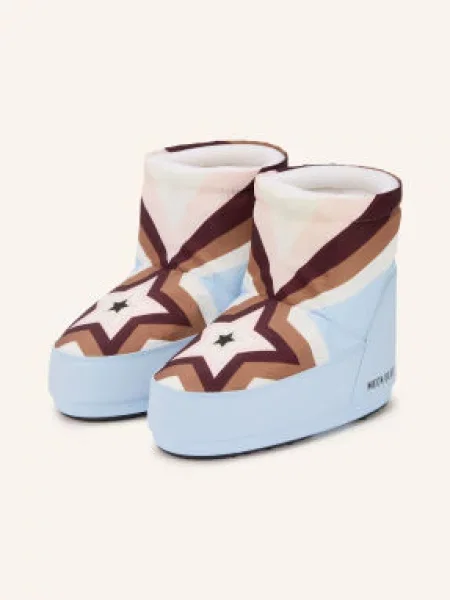 Kotníkové boty Moon Boot modré