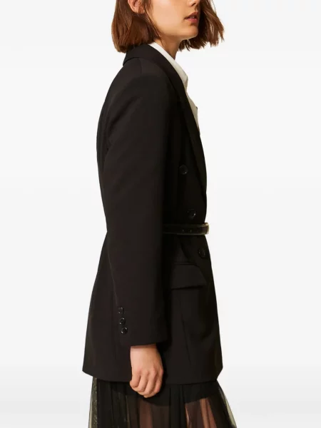 Cu centură sacou Twinset negru