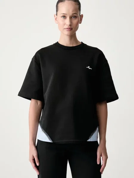 MSGM tricou pentru femei din negru
