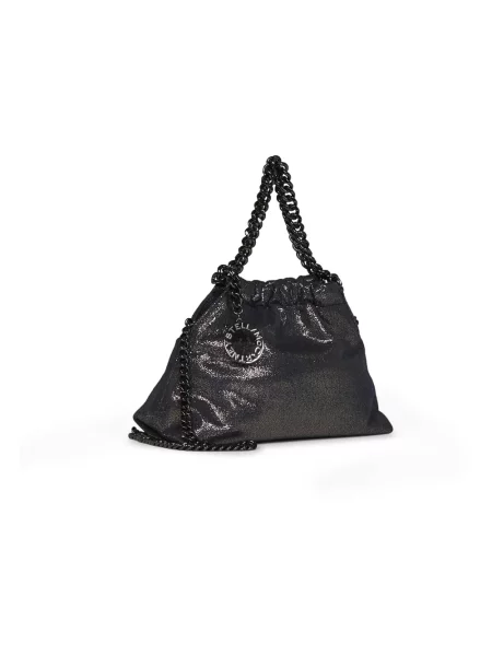 Torebka Stella Mccartney ze sznurkiem niebieska