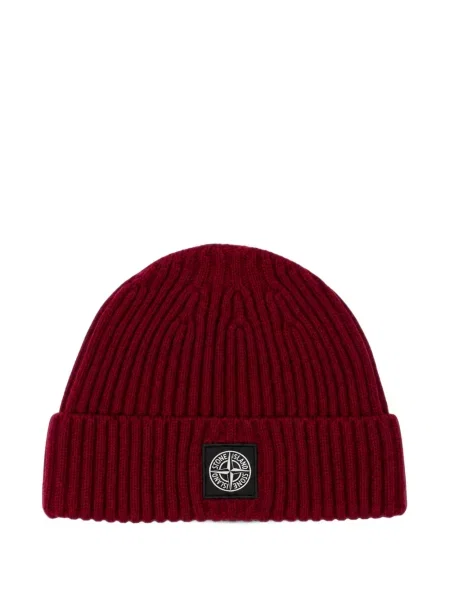 Czapka dziecięca Stone Island czerwona