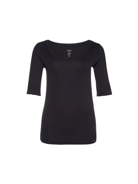 Koszulka Marc Cain klasyczna niebieska