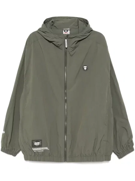 Geacă Aape By A Bathing Ape cu glugă verde