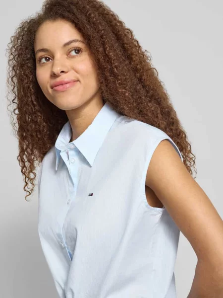 Bluzka koszulowa o kroju regular fit z czystej bawełny Tommy Jeans