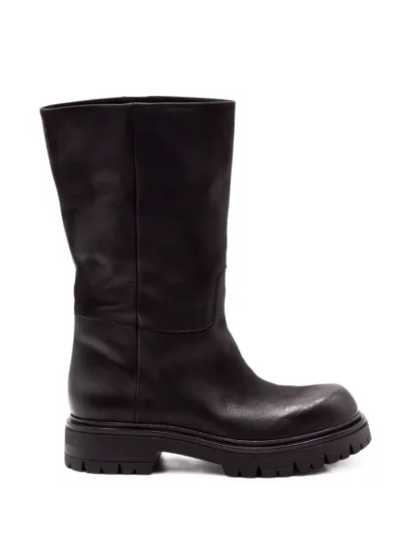 Botine Elena Iachi zdrențuiți cu platformă negru