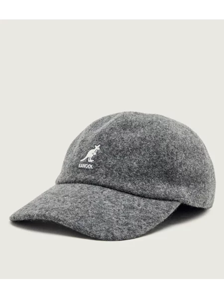 KANGOL De lână șapcă baseball gri