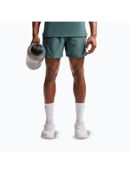 Pantaloni scurți pentru bărbați Nike Pro Training Dri-Fit 6" mineral slate/green strike verde
