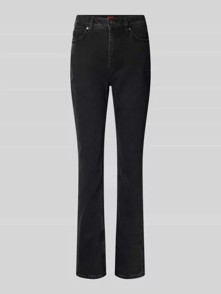 Jeansy o kroju slim fit z mieszanki bawełny model Hugo