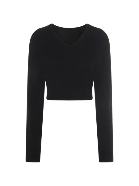 Tricou Rick Owens cu decolteu în V negru