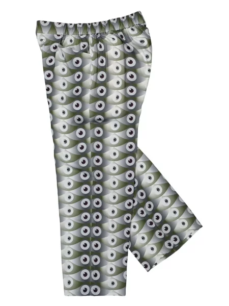 Pantaloni Gmbh cu imagine verde