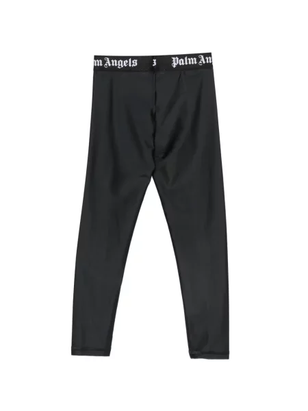 Legginsy dziecięce Palm Angels czarne