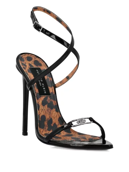 Sandale Philipp Plein din piele negru