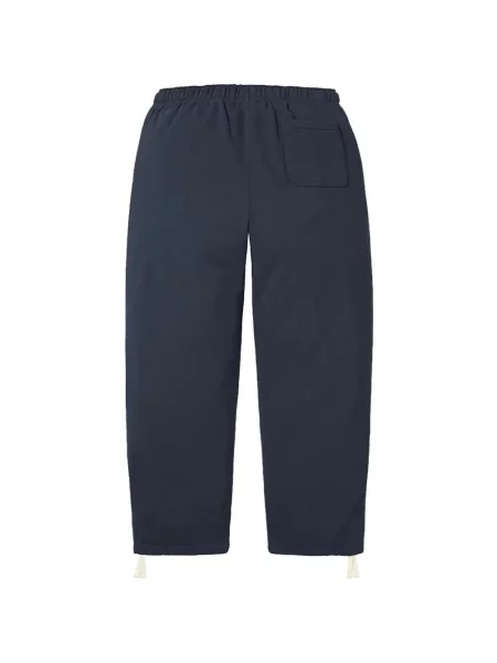 Pantaloni Supreme alergare cu cordon albastru