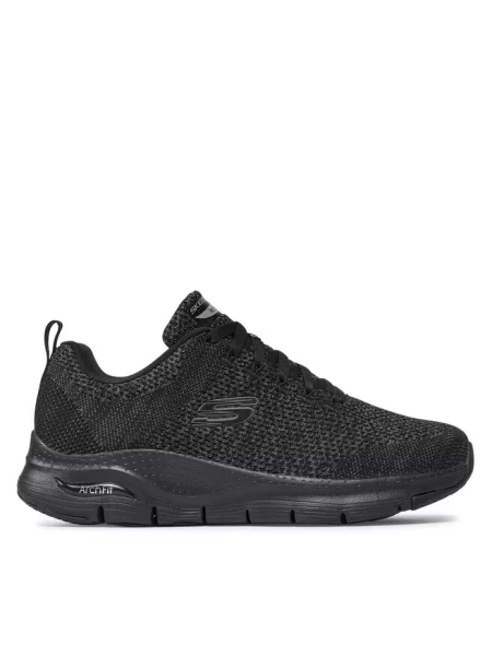 Sneakersy Skechers czarne