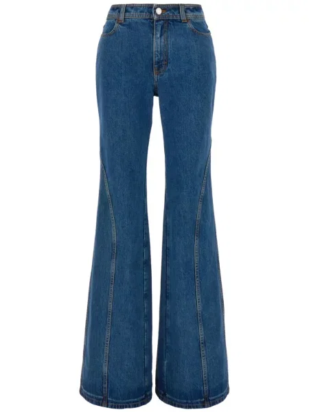 Jeansy dzwony Del Core dzwony niebieskie