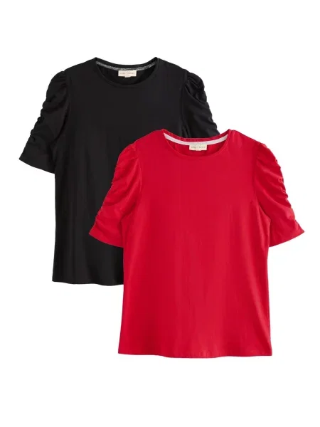 Love & roses Tricou roșu negru