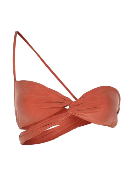 Top Jacquemus pomarańczowy
