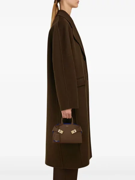 Geantă Ferragamo maro