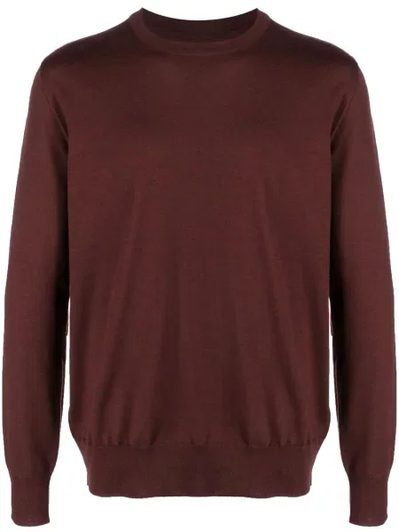 Pulover Jil Sander de lână maro