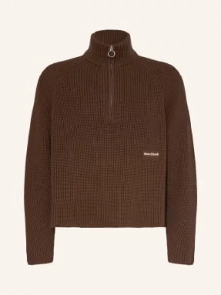 Sweter Aboutblank brązowy