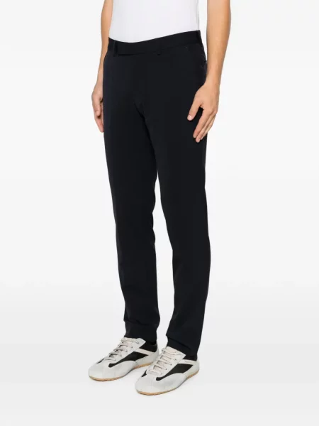 Pantaloni Karl Lagerfeld cu autograf albastru