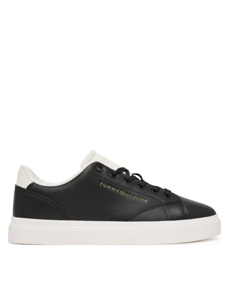 Сникърси Tommy Hilfiger Th Feminine Cupsole Leather черен