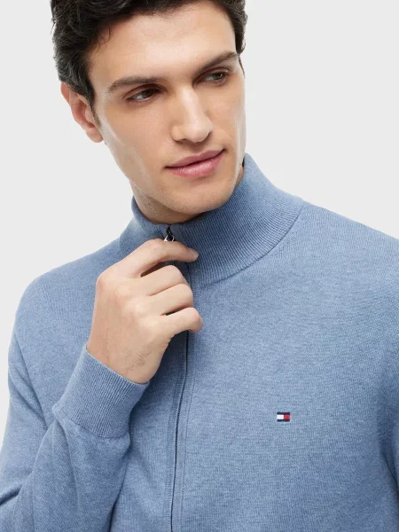 Кардиган Tommy Hilfiger голубой