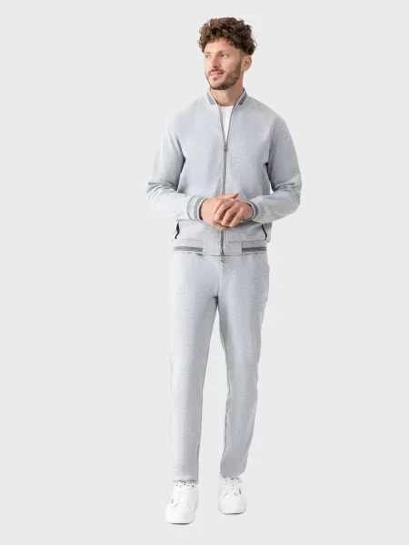 Спортивний костюм AVECS віскоза/поліестер сірий