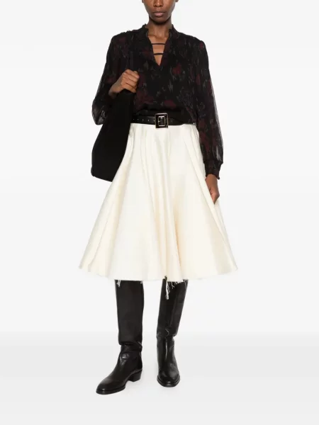 Bluză Ba&sh cu model floral cu imagine negru