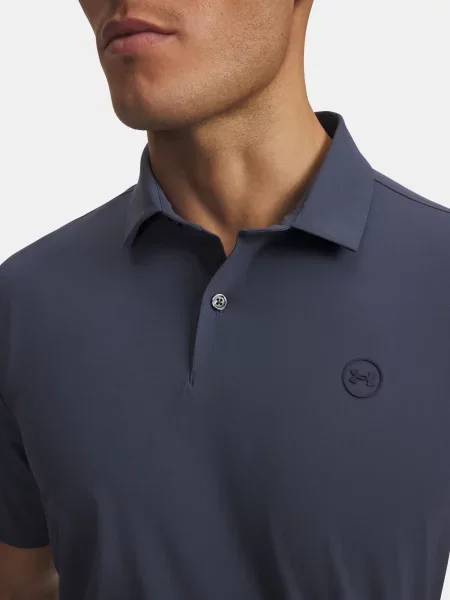 Polo majica Under Armour crna
